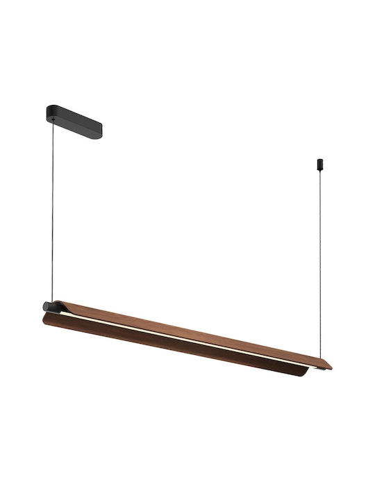 VK Lighting Κρεμαστό Φωτιστικό LED με Θερμό Λευκό Φως VK/04679/PE/D/WW-BW/W 75169-026775